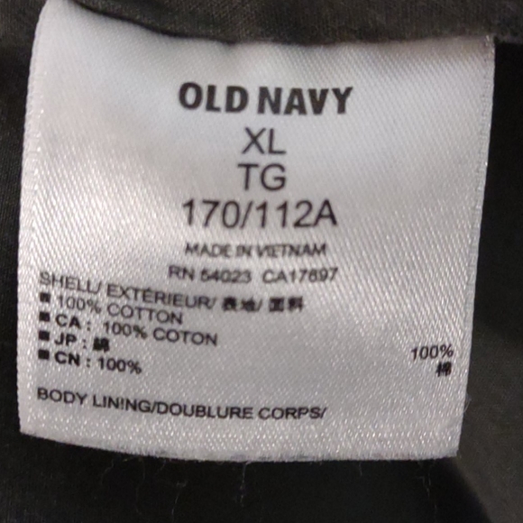 Old Navy Army Jacket xl green summer weight - Picture 8 of 9